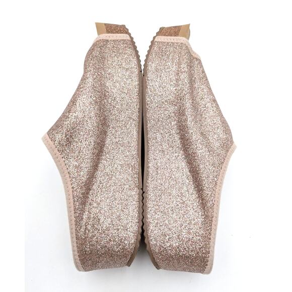 Volatile Festina Wedge Sandal Women's Slip-On Glitter Blush Size US7 EU37.5 - Picture 5 of 11